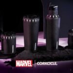 Corkcicle Stemless Insulated Wine Glass Tumbler - Keeps Beverages Cold 6 Hours & Hot 3 Hours - Stainless Steel - Easy-Grip - Summer Drinkware Gift - Keeps Drinks Ice Cold - 12 oz - Black Panther - Image 6