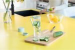 Brabantia Make & Take Water Bottle with Fruit Sieve (Jade Green) 17 fl oz Travel Drinking Bottle with Handle/Belt Clip & Infuser, BPA-Free, Leakproof, Dishwasher Safe - Image 5