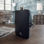 Flat Water Bottle | Stainless Steel 17oz Flask | Minimalistic Design for Easy Portability | BPA-Free, Leak-Proof | Perfect for Travel, Gym, and Everyday Use (Black) - Image 5