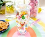 Silver Buffalo Care Bears Rainbow Stars Plastic Carnival Cup, Travel Tumbler With Lid and Reusable Straw | Holds 20 Ounces - Image 4