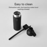 Ocean Bottle Go 17 oz | Stainless Steel Water Bottle | Reusable & Sustainable | Keeps Drinks Cold & Hot | Eco Friendly Gift (Obsidian Black) - Image 5