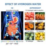 Hydrogen Water Bottle, Portable Hydrogen Water Generator with SPE PEM Technology Water Ionizer, Hydrogenated Water Machine Improve Water in 3 Minutes, Rechargeable, BPA-Free, Eco-Friendly - Image 3