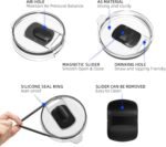 2 Pack Replacement Tumbler Lid for YETI 30 oz Tumbler, 14 oz Mug and 35 oz Straw Mug Replacement Cover with Magnetic Slider Switch (30oz, Black) - Image 5