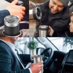 2 Pack Replacement Tumbler Lid for YETI 30 oz Tumbler, 14 oz Mug and 35 oz Straw Mug Replacement Cover with Magnetic Slider Switch (30oz, Black) - Image 7