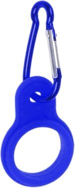 Portable Silicone Water Bottle Buckle with Carabiner Belt Clip Secure Bottle Hanging Strap Sports Bottle Hanger Holder Portable Water Bottle Clip Buckle for Traveling - Image 3
