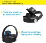 Lid for Hydro Flask 32 40 oz Wide Mouth, Replacement Lids Compatible with Hydro Flask Wide Mouth Water Bottle, Top Spout Lid with Handle, Wide Mouth Lid Chug Cap Accessories - Image 5