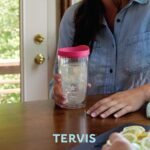 Tervis Tropical Hibiscus Collection Made in USA Double Walled Insulated Tumbler Travel Cup Keeps Drinks Cold & Hot, 16oz, Tropical Yellow Hibiscus - Image 8