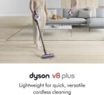 Dyson V8 Plus Cordless Vacuum, Cleans Hard Floors and Carpets, Detangles, Converts to Handheld, 115AW, 2 Power Modes, Up to 40 Minutes¹ - Image 3