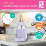 Elk and Friends 16 oz Mason Jar Cups with Straw Lids + Silicone Straws | Pint Glass Jars | Smoothie Cups | Drinking Glasses | Oats Container + Food Storage | 4 Pack - Image 6