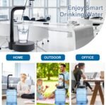 5 Gallon Drinking Water Dispenser Pump, 3 Speed Button Electric Bottle Water Dispenser Pump with Tubes & Coaster for 1-5 Gallon Water Jugs - Image 6