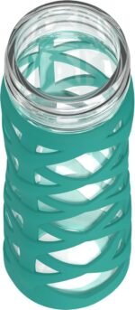 Lifefactory 16oz Bottle Classic Cap Helix Sleeve Aquatic Green - Image 4