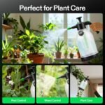 VIVOSUN 70oz Pump Sprayer, Portable Water Spray Bottle for Spraying Plants, Flowers, Weeds and Cleaning, Hand Pump with Side Filling Port, Measuring Cup, Adjustable Nozzles - Image 6