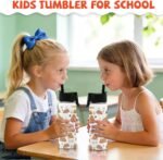 Capybara Gifts for Kids - 18oz Capybara Water Bottle with Straw Lid, Kids Stainless Steel Insulated Water Bottle, Leak Proof, BPA-Free, Animals Cup for School, Travel, Birthday Gift Cup for Teens - Image 8