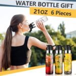 Dandat 6 Pcs 21oz Team Water Bottle Bulk Employee Appreciation Gifts Bulk Water Bottle May You Be Proud Sign Gift for Coach Athlete Team Portable Sports Supplies(White) - Image 5