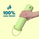 Elemental 24oz Insulated Water Bottle with Straw - 100% Leak-Proof Stainless Steel Core Water Bottles for Travel, Sports and Gym - Double Wall Insulation & BPA Free - Hot Pink Drip - Image 5