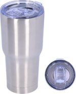 Vacuum Cup Insulation Mug Water Bottle Travel Mug Sports Supplies 2-Layer 30oz Vacuum Cup with Lid Reusable Stainless Steel Insulation Mug Bottle for Travel - Image 3