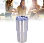 Vacuum Cup Insulation Mug Water Bottle Travel Mug Sports Supplies 2-Layer 30oz Vacuum Cup with Lid Reusable Stainless Steel Insulation Mug Bottle for Travel - Image 6