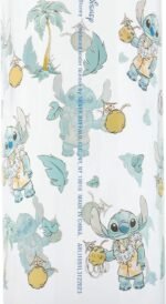 Silver Buffalo Disney Lilo and Stitch Featuring Stitch in Hawaiian Shirt, Lei, and Coconut Drink and Tropical Vibes Pattern Water Bottle with Screw-On Lid, 28 Ounces - Image 5