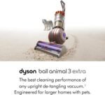 Dyson Ball Animal 3 Extra Upright Vacuum, Corded, 290AW, De-tangling Motorbar Cleaner Head for All Floors, 3 Suction Modes, Specialized pet Tools - Image 3