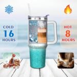 30oz Teacher Tumbler with Handle, Teacher's Day Water Bottle Cup, Birthday,Christmas,Graduation Gifts for Teachers - Image 4