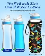 Water Bottle Sleeve for Cirkul 22 oz - Bottles Cover Holder Carrier Bag with Handle Strap - Image 3