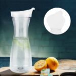 34oz Juice Bottle, Acrylic Transparent Water Carafe with Flip Top Lid, Hot Cold Juice Pitcher for Water, Beverage(1000ML) - Image 6