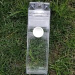 Jinberry 1000ml/34oz Cute Leakproof Clear Milk Carton Water Bottle Portable Drinkware for Outdoor Climbing Tour or Camping - Image 4