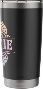 Watercolor Pastel Mandala Tumbler Personalized Mattie Stainless Steel Insulated Tumbler - Image 3
