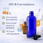 GreenHealth 4 fl oz Cobalt Blue Glass Bottle with Glass Dropper – Refillable, UV-Resistant, Leak-Proof – Ideal for Essential Oils, Aromatherapy, DIY Blends, Perfumes, and More (Single) - Image 6