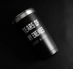 ARIABLE Tears Of My Enemies - Best Gifts for Men, Him, Dad, Husband, Son, Boyfriend, Coworker, Boss - Perfect Sarcastic Birthday - Military Gift for Veterans - 20 Oz Engraved Tumbler, Black - Image 4