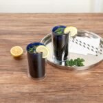 Restaurantware Borosilicate Glass Tumbler 2 Count 13.6 oz Double Wall Cocktail Glass Insulated Dishwasher-Safe Sophisticated Drinkware - Image 5