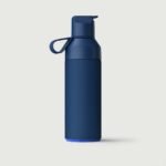 Ocean Bottle Go 17 oz | Stainless Steel Water Bottle | Reusable & Sustainable | Keeps Drinks Cold & Hot | Eco Friendly Gift (Ocean Blue) - Image 3