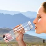 Yoption Crystal Water Bottle, Rose Quartz Healing Glass Water Bottle, Includes a Loose Leaf Tea Infuser Bottle and Protective Sleeve - Image 3