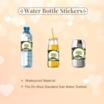 32PCS Tank Happy Birthday Water Bottle Labels, Army Camouflage Birthday Water Bottle Stickers for Boy, Army Military Water Bottle Wrappers, Camo Themed Party Decoration - Image 3