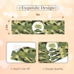 32PCS Tank Happy Birthday Water Bottle Labels, Army Camouflage Birthday Water Bottle Stickers for Boy, Army Military Water Bottle Wrappers, Camo Themed Party Decoration - Image 4