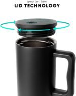 Simple Modern Disney 40 oz Trek Tumbler with Handle and Straw Lid | Cup Holder Friendly Insulated Stainless Steel Travel Mug | Winnie the Pooh Doodles - Image 5