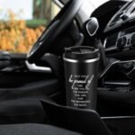 Roshtia Thank You Gift for Men 17 oz Stainless Steel Tumbler with Lid Leather Toiletry Bag Inspirational Keychain Team Gift for Valentines Day Male Employee Teacher Birthday(Classic Style) - Image 8