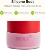 Small Water Bottle for kids-12 oz Stainless Steel Vacuum Insulated Wide Mouth Water Bottle with Spout Lid (Canyon Red) - Image 7