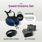 Cabeau Evolution S3 Travel Pillow – Straps to Airplane Seat – Ensures Your Head Won’t Fall Forward – Relax with Plush Memory Foam – Quick-Dry Fabric Keeps You Cool and Dry (Indigo)… - Image 5