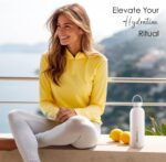 LEMON & CO. Stainless Steel Bottle (16oz, 500ml) - Sustainable Water Bottle with Handle for Hot & Cold Drinks for Travel, Gym and More, Double Wall Vacuum Insulated, BPA-Free - Minimalist Design - Image 4