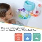 Nuby Wacky Waterworks Pipes Bath Toy - Baby Bathtub Toy with Interactive Features for Cognitive Development - Image 3