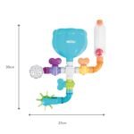 Nuby Wacky Waterworks Pipes Bath Toy - Baby Bathtub Toy with Interactive Features for Cognitive Development - Image 7