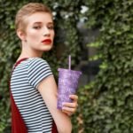 Zhehao 12 Pack Bow Floral Cups Plastic Coquette Bow Straw Tumblers Cold Cups with Lids and Straws Bulk for Iced Coffee 24 oz Reusable Travel Mug Cup Gifts for Girl Women Mom Adults - Image 5