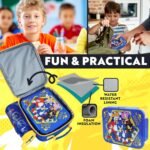 Get Trend Sonic the Hedgehog Lunch Bag, Lunch Box, Water Bottle for Kids 3 Piece Set Bento Box, Insulated Snack Container, Shadow Gifts for Kids (Multi Sonic) - Image 4