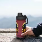 12 OZ Smart robot Insulated Stainless Steel Bottle with Three-Finger Lid for Travel Sports - Image 8
