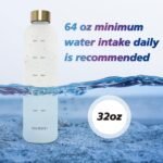 32oz Water Bottles with Times to Drink, Motivational Water Bottle with Time Marker, BPA Free Reusable Water Bottle with Hydrating Reminder for Gym Fitness Workout Travel - Image 5