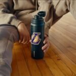 Hydrapeak x NBA Officially Licensed Detroit Pistons 26 oz Active Water Bottle with Chug Lid and Handle Reusable Stainless Steel Double Wall Insulated Sports Gift - Image 3