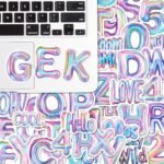 100pcs Personalize Letter Stickers for Water Bottle - Custom Creation Waterproof Vinyl Name Labels Stickers for Cups, Tumblers,Laptop, Phone, Scrapbook, DIY Projects and Daycare - Image 5