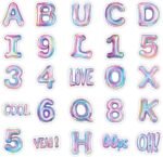 100pcs Personalize Letter Stickers for Water Bottle - Custom Creation Waterproof Vinyl Name Labels Stickers for Cups, Tumblers,Laptop, Phone, Scrapbook, DIY Projects and Daycare - Image 8