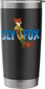 Disney Zootopia Nick Wilde "Sly Fox" Stainless Steel Insulated Tumbler - Image 4